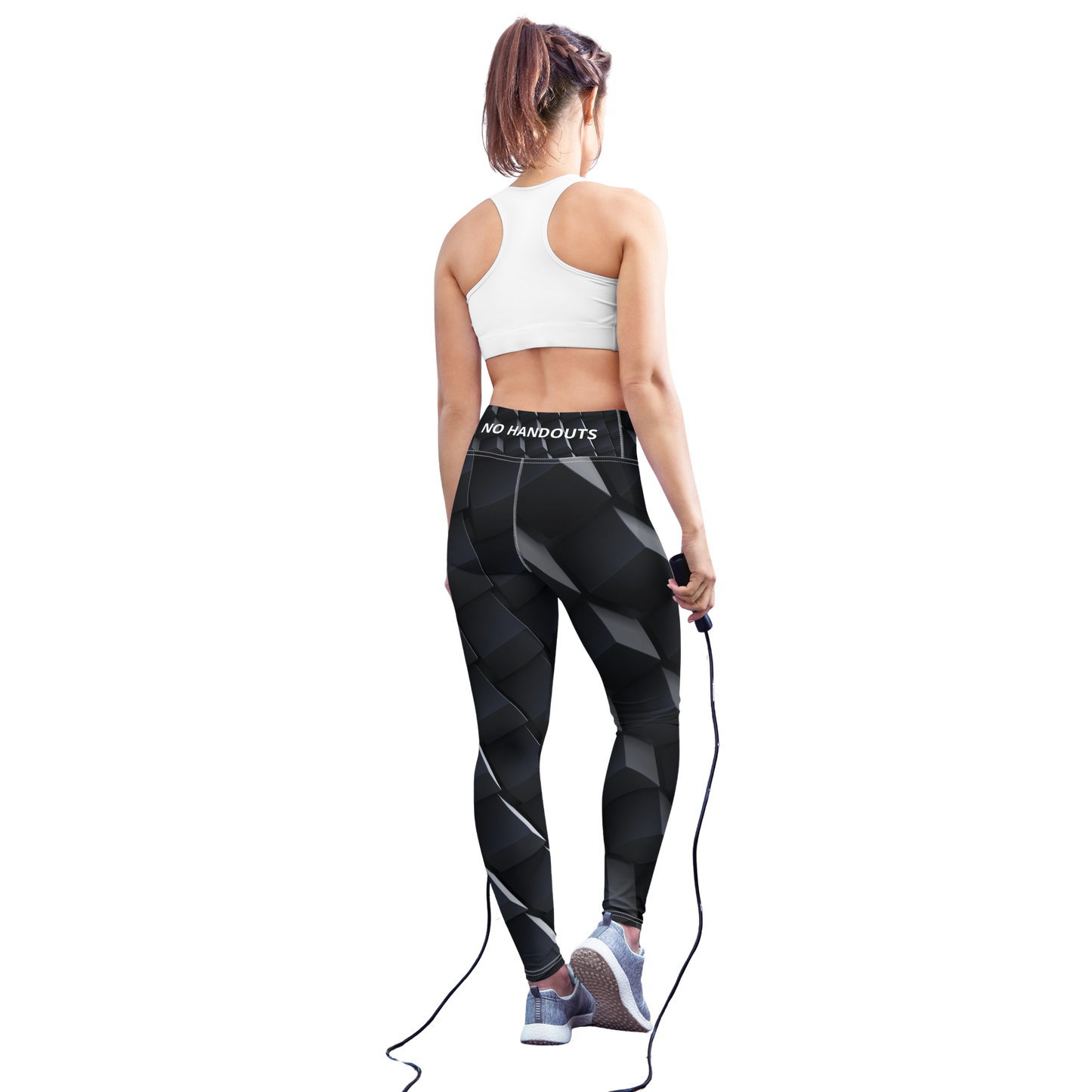 No Handouts Yoga Leggings
