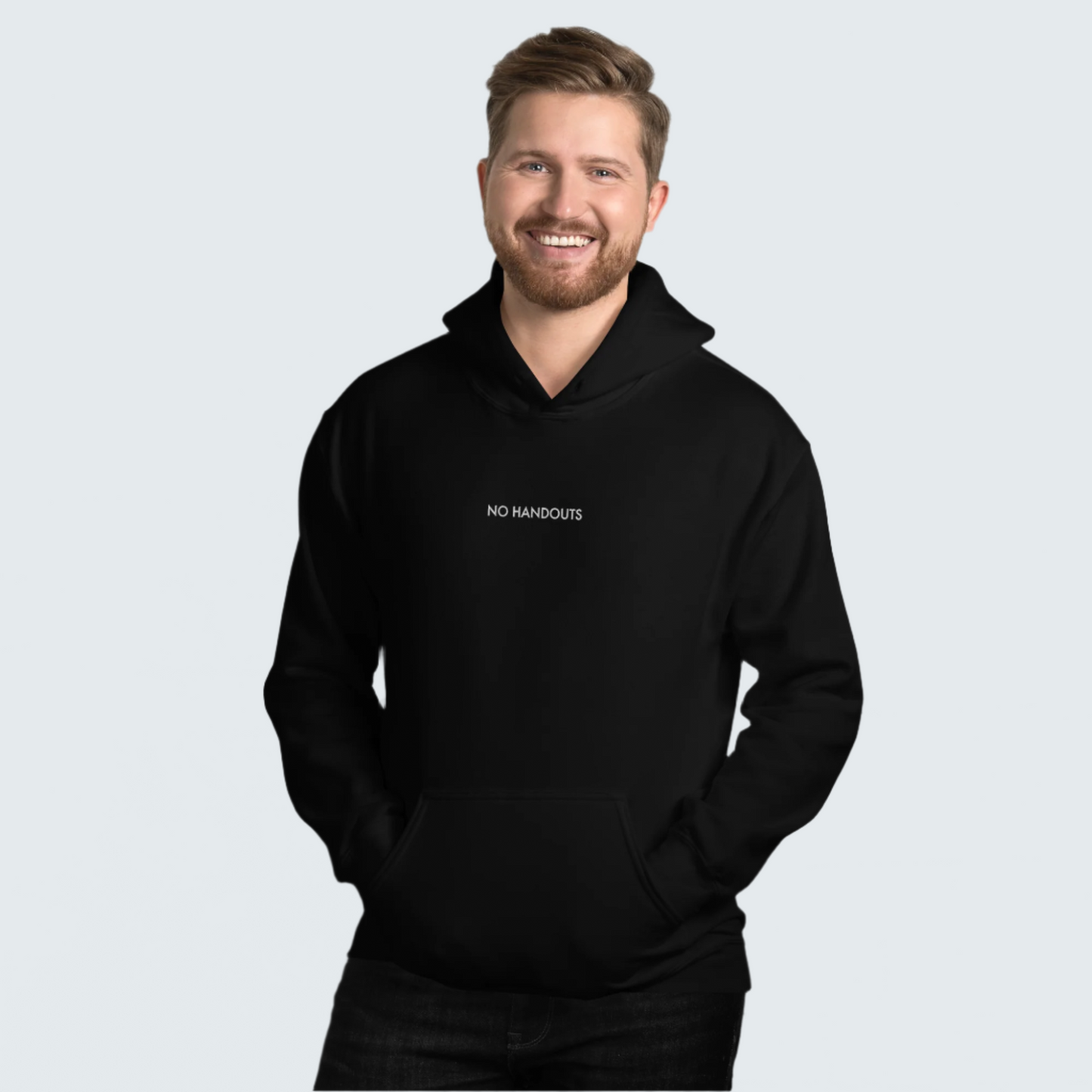 No Handouts Signature Men's Hoodie