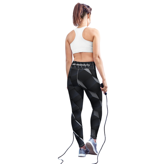 No Handouts Yoga Leggings