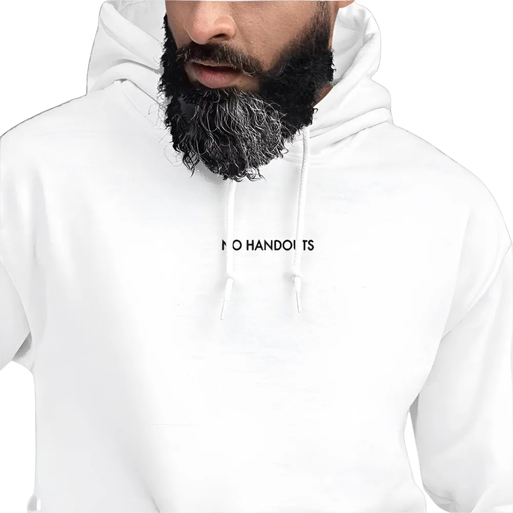 No Handouts Signature Men's Hoodie