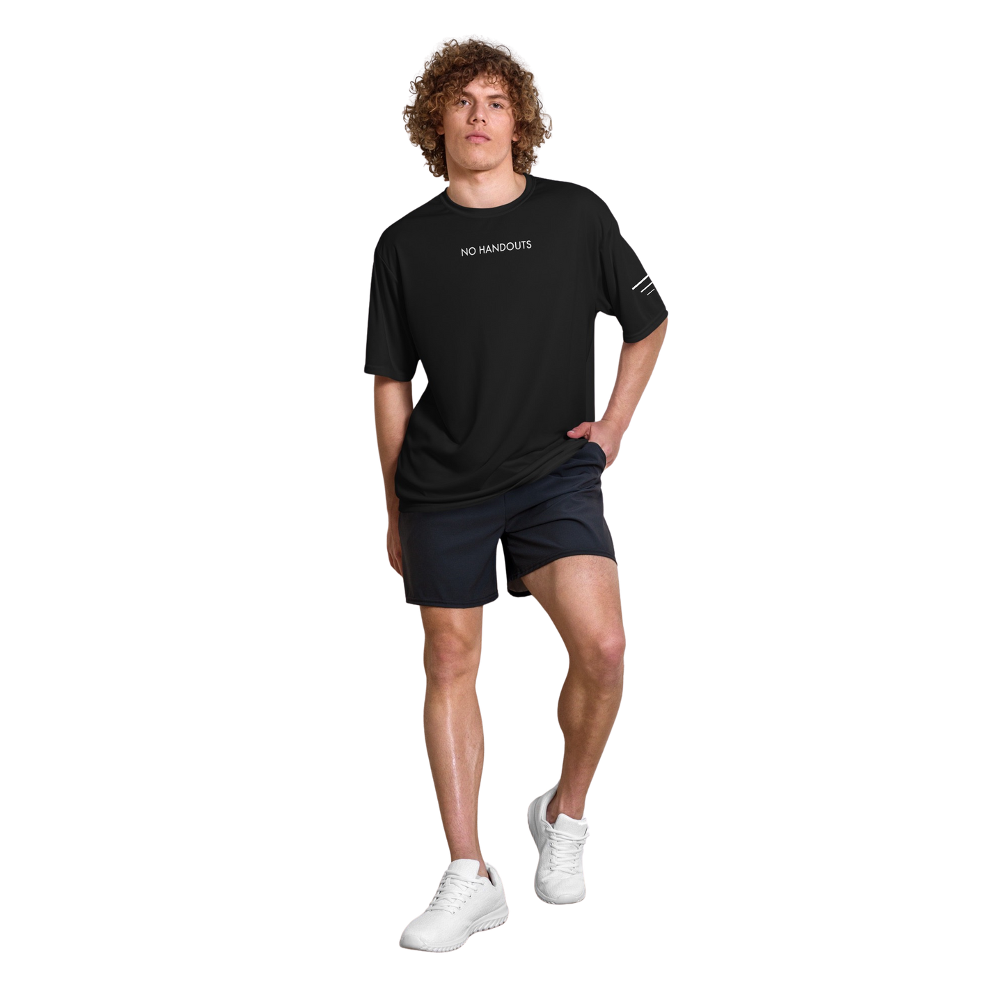 No Handouts Performance Tee