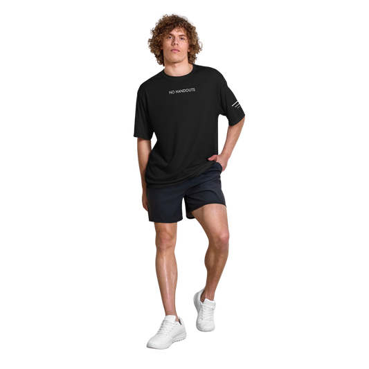 No Handouts Performance Tee
