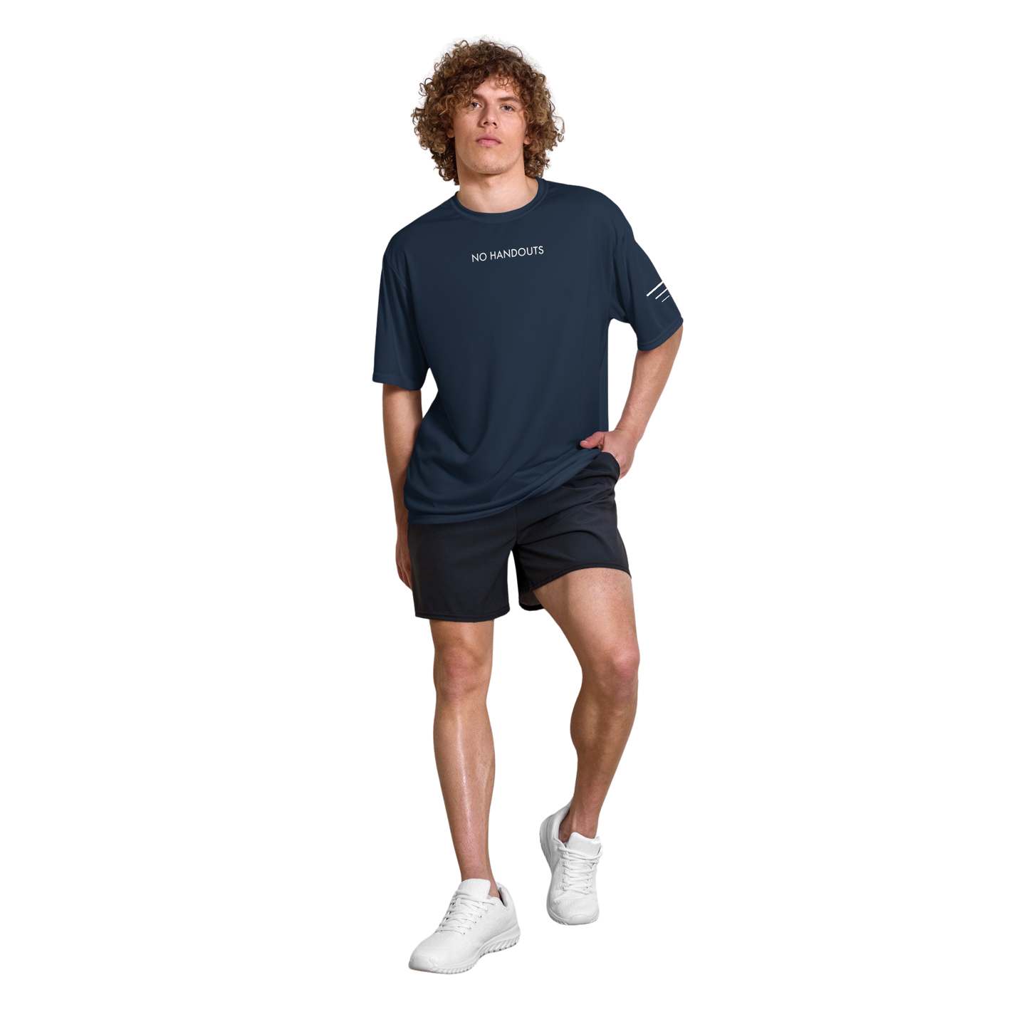 No Handouts Performance Tee