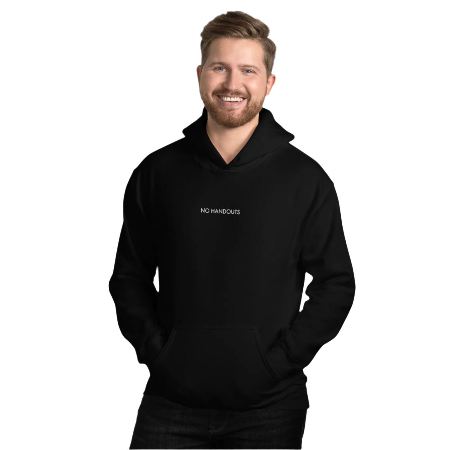 No Handouts Signature Men's Hoodie